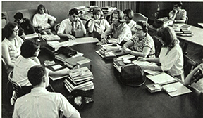1966 Student Council meeting