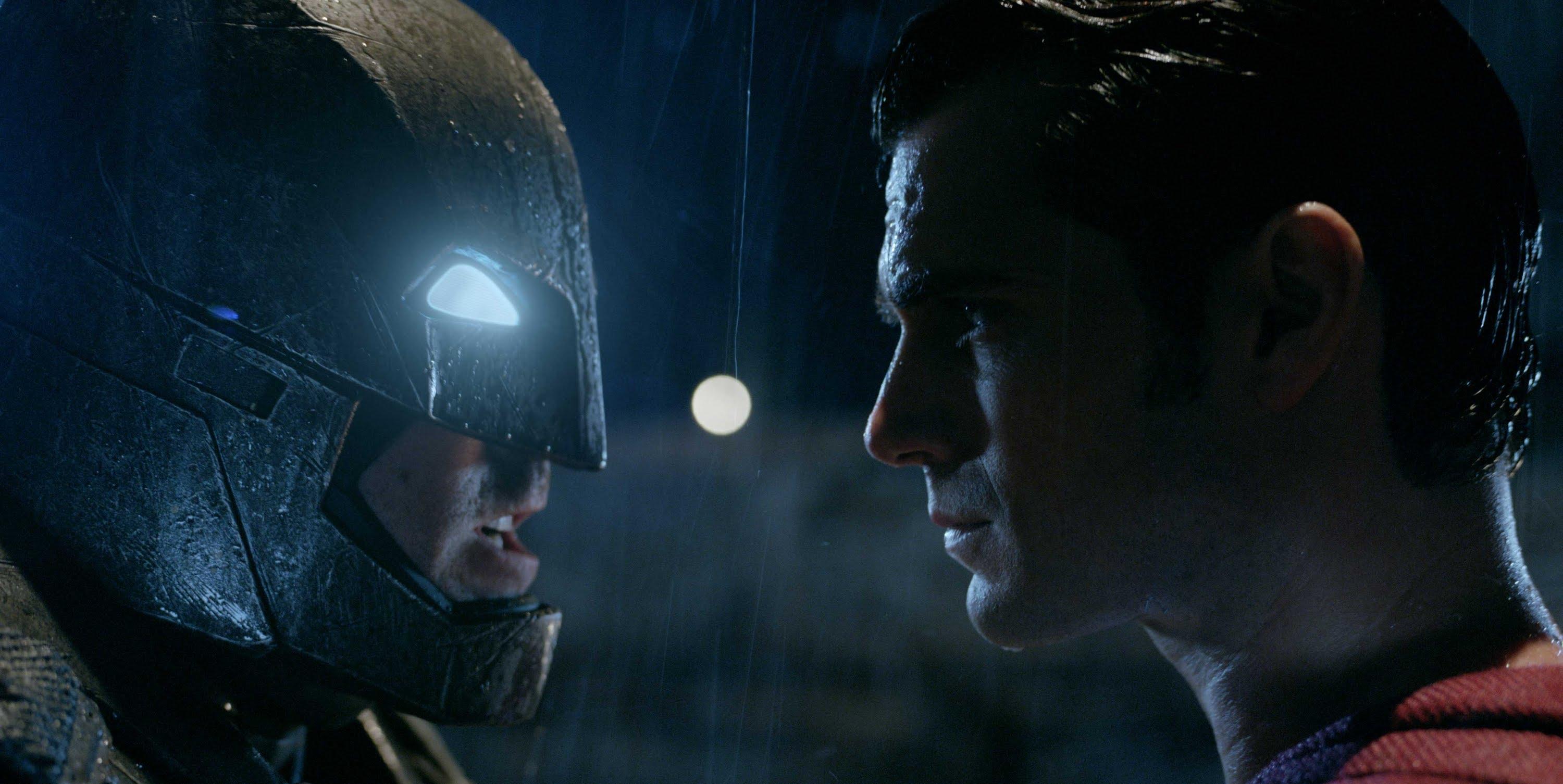 Batman (left), played by Ben Affleck, and Superman (right), played by Henry Cavill are set to duke it out in Warner Brother's