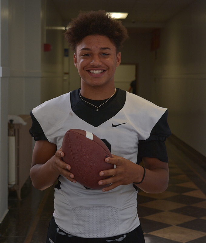 So far, I’ve enjoyed the team dinners, Miekyah Thomas, freshman, said. I love those. Thomas is a starting running back for the varsity football team in only his freshman year.