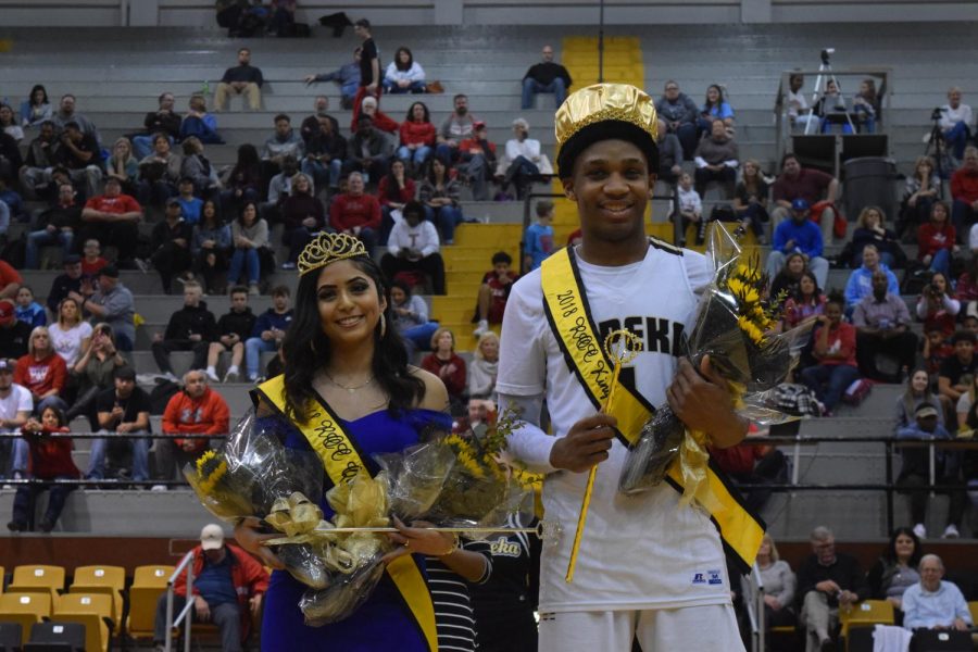 Lily Espinoza and Larry White crowned King and Queen