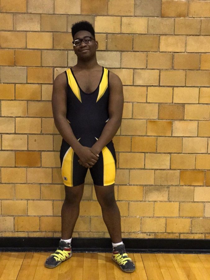 TreViante Thomas, sophomore wrestler and this weeks Athlete of the Week.
