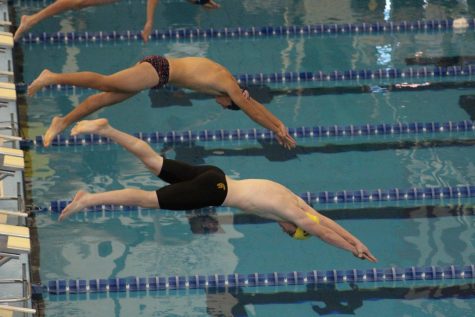 Topeka High Swim Results January 8 and 10